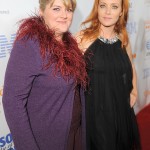 Megan Cavanagh y Angela Featherstone GLAAD 2008