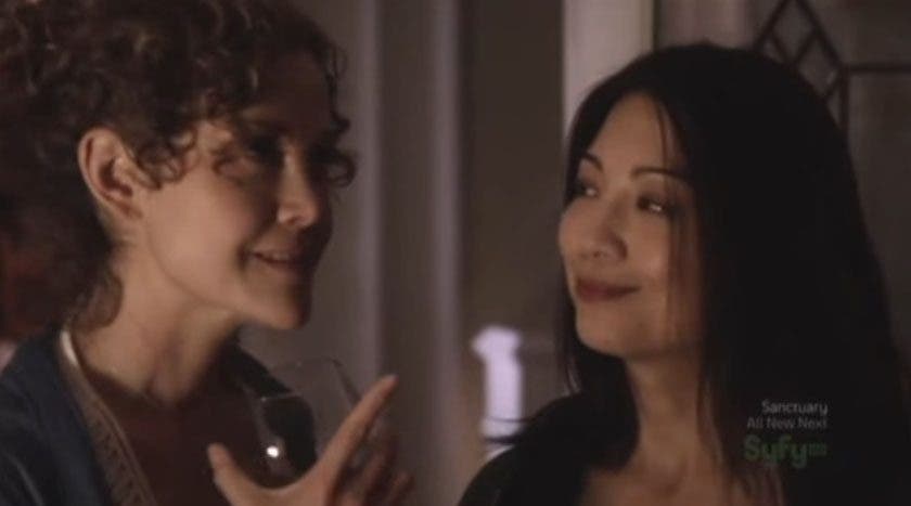 Camile y Sharon en Stargate