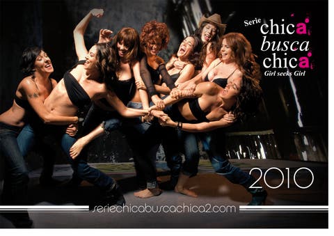 Chica busca Chica foto exclusiva del calendario