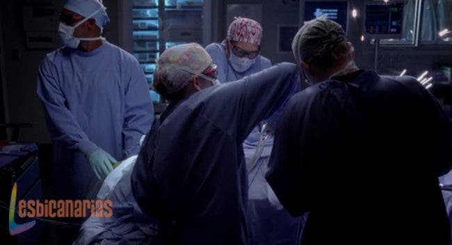 Callie arriesgando la vida