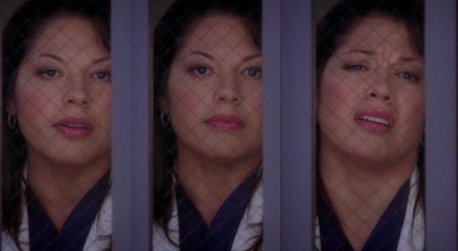 Callie intenta hacerse la dura