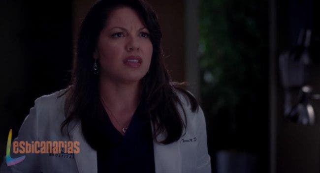 Callie preocupada por Arizona