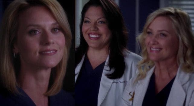 Lauren expicando a Callie y Arizona