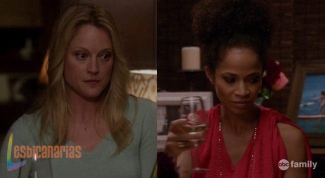 Lena y Stef incómodas