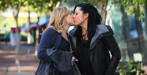 Callie y Arizona pareja l&eacute;sbica