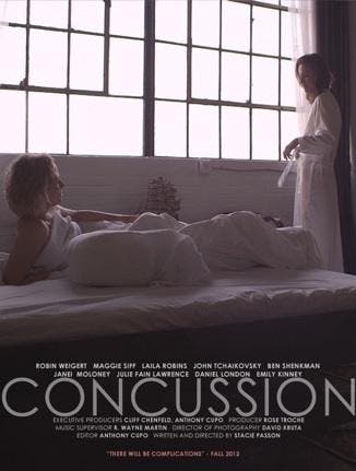 «Concussion» primer tráiler de la película lésbica