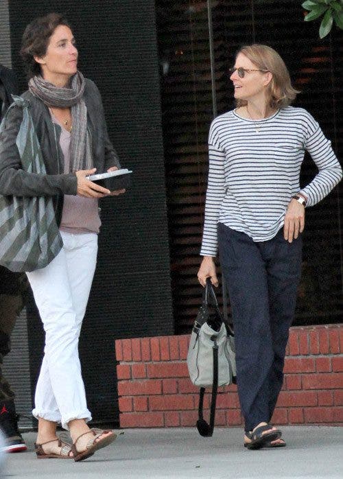 Jodie Foster y Alexandra Hedison