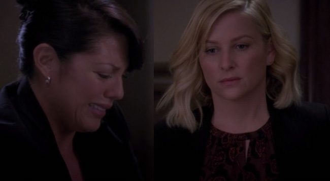 Callie y Arizona pareja lésbica