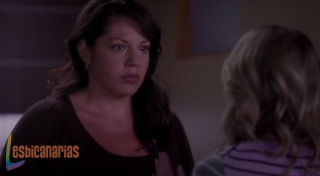 Callie hablando con Meredith