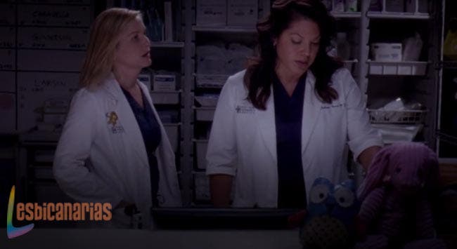 Callie y Arizona hablan sobre Leah