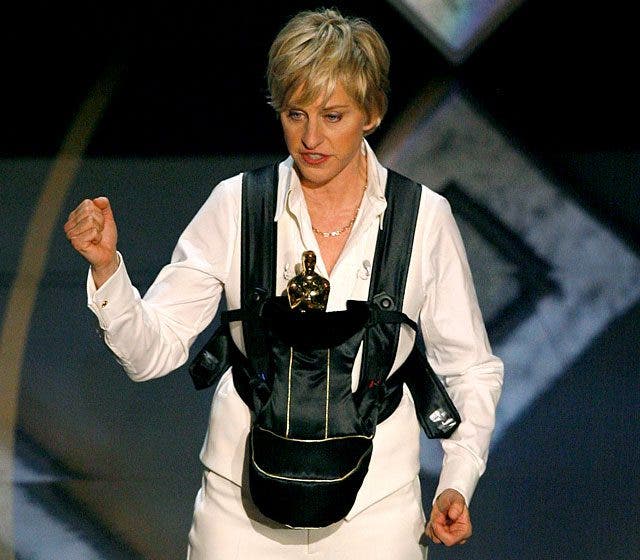 Ellen se prepara para los Oscars del 2014