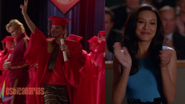 Brittany y Santana graduación