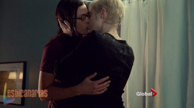 Gail y Holly pareja l&eacute;sbica rookie blue