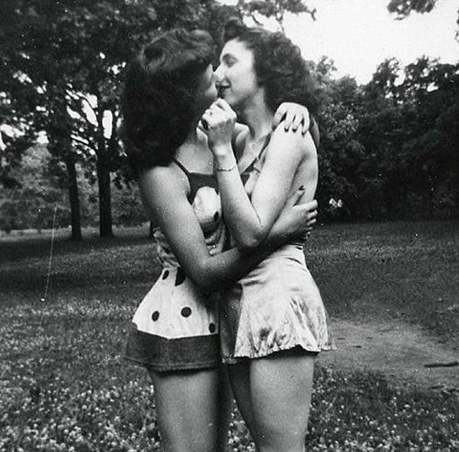 foto vintage lesbiana