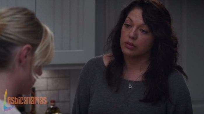 Callie y Arizona primer día de separación