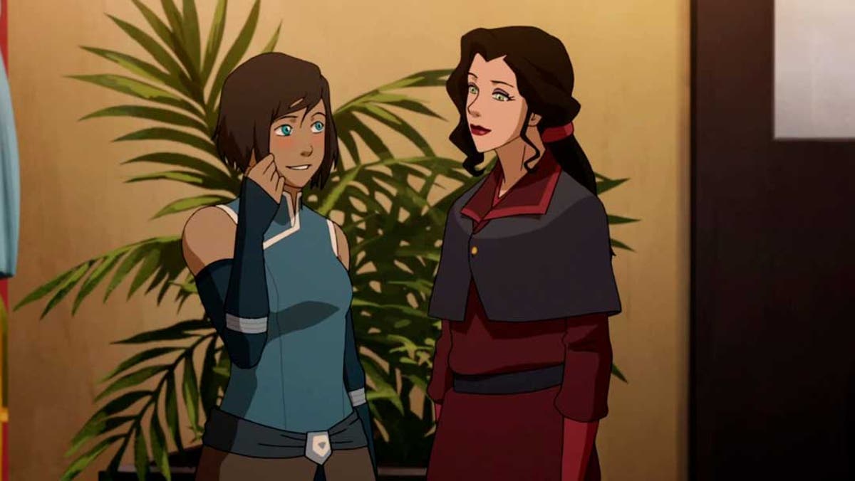 Korra y Asami son canon en el final de La Leyenda de Korra - Korrasami •  Lesbicanarias