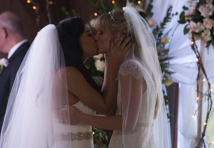Primeras fotos de la boda de Brittany y Santana