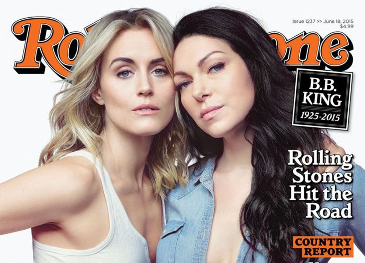 Taylor Schilling y Laura Prepon en la portada de Rolling Stone •  Lesbicanarias