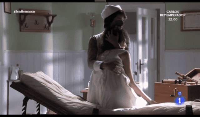 celia y aurora abrazo