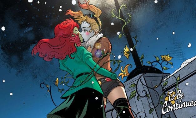 Harley Quinn y Poison Ivy se besan en Bombshells