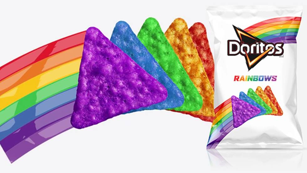 Los Doritos Rainbow son geniales y le están dándo con todo a los homófobos
