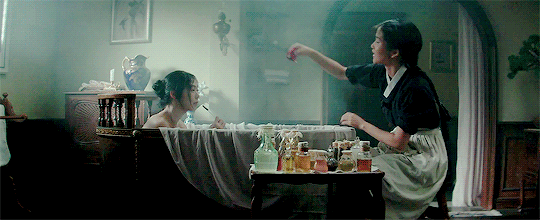 The handmaiden película lésbica