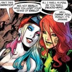 Poison Ivy y Harley Quinn ligando