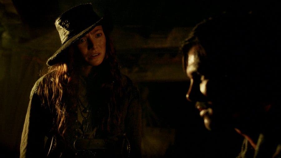 Anne Bonny discutiendo con Calico