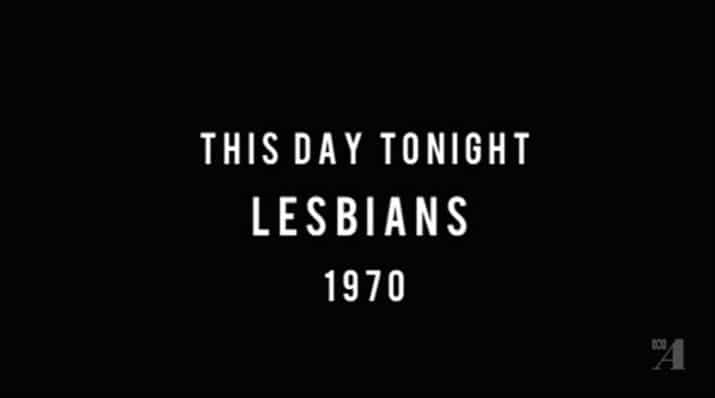 Un segmento informativo de 1970 explica cuántas mujeres son realmente lesbianas