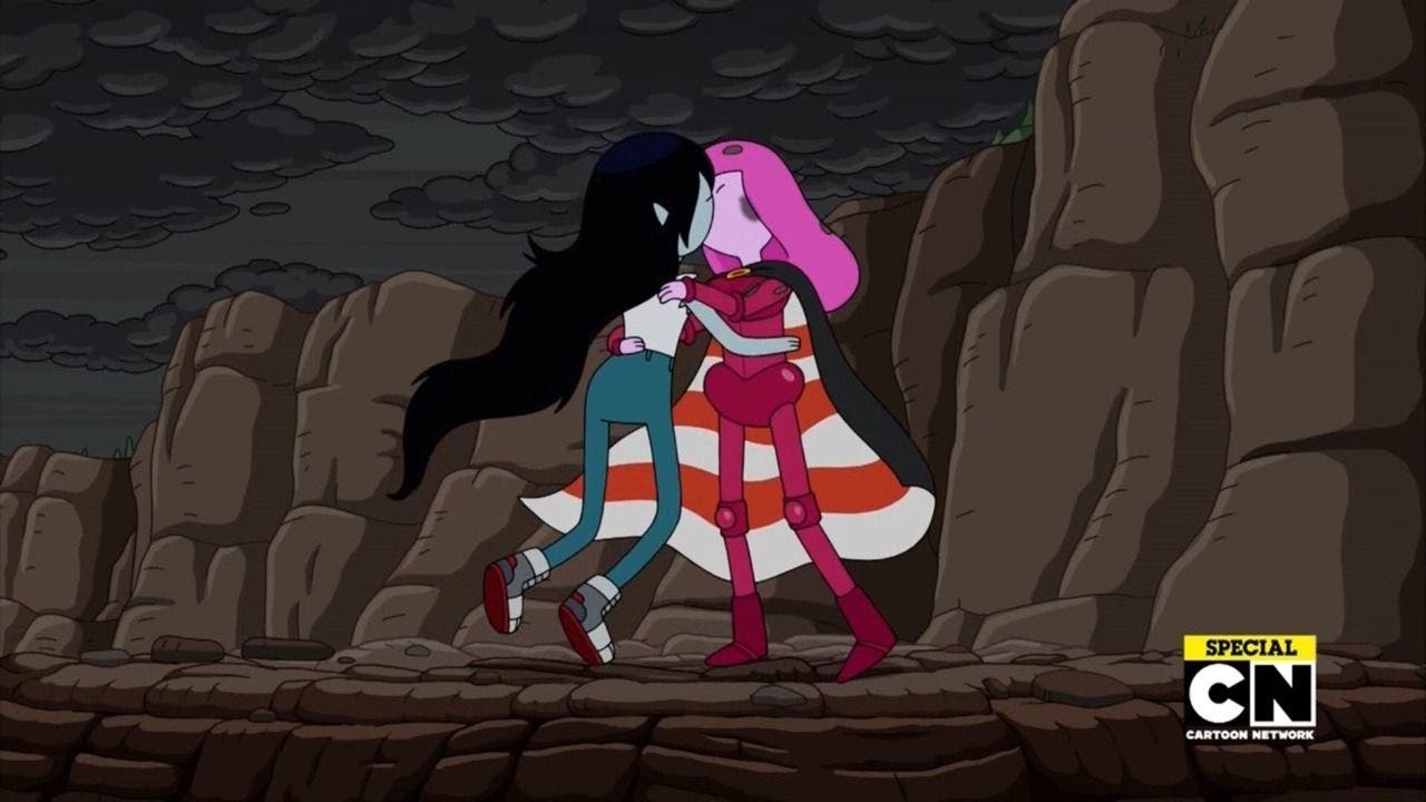 El beso de Bubbline que deleitó a los fans de Adventure Time