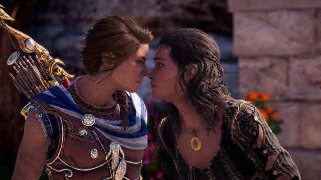 pareja lésbica Assassin's Creed Odysser