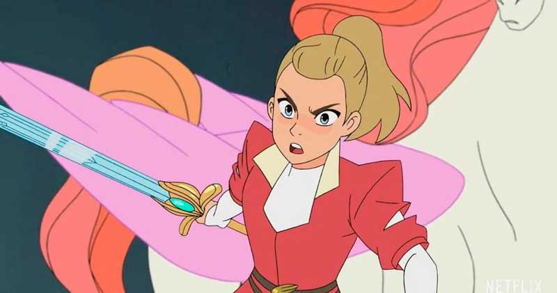 Adora en She-Ra y las princesas del poder