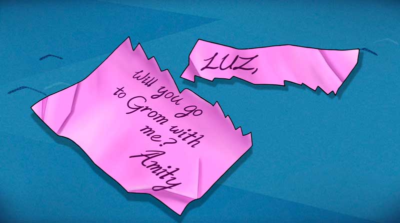 El secreto de papel de Amity Blight