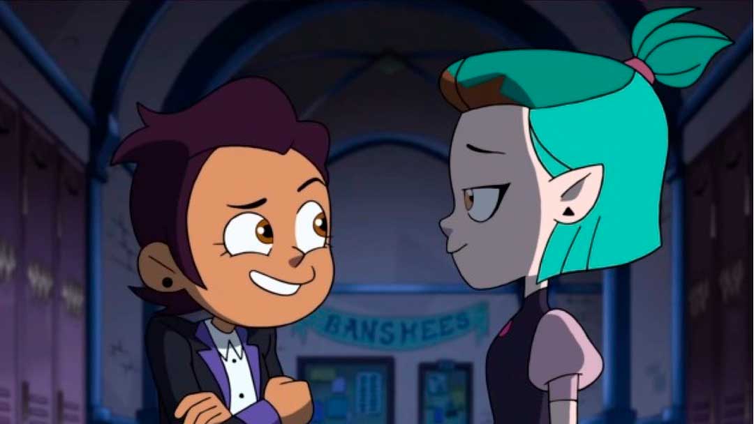 Luz y Amity en The Owl House