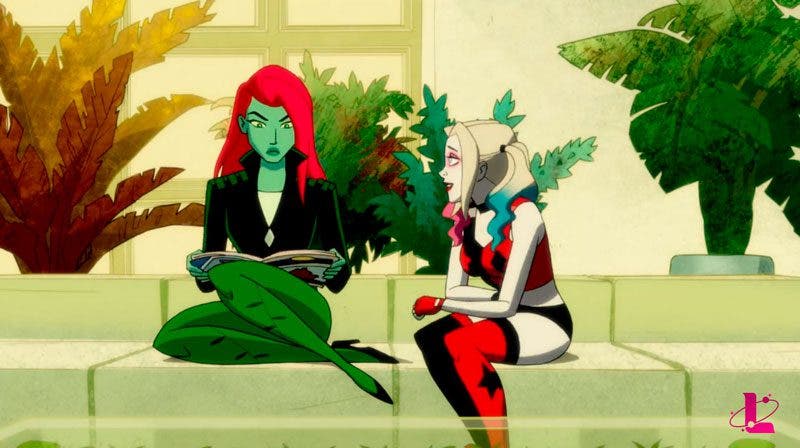 Harley Quinn rogándole a Poison Ivy
