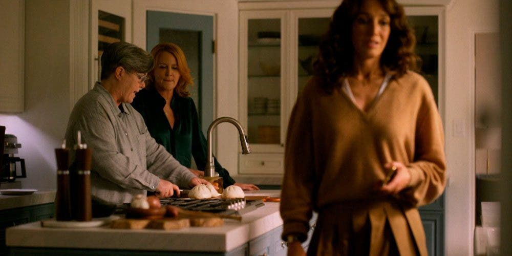 Bette, Tina y Carrie en la cocina