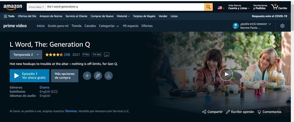 Amazon Prime en España con NordVPN