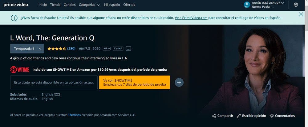 Amazon Prime en España