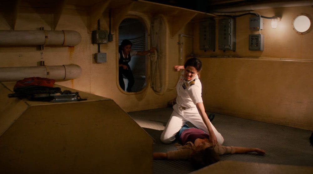 Kate dándole duro a la malosa