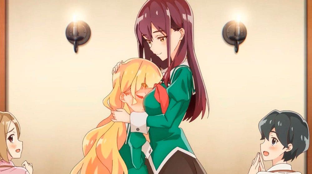 Imagen promocional del anime Café Liebe, Yuri is my Job!