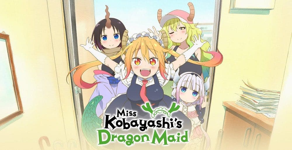Anime Yuri Miss Kobayashi's Dragon Maid