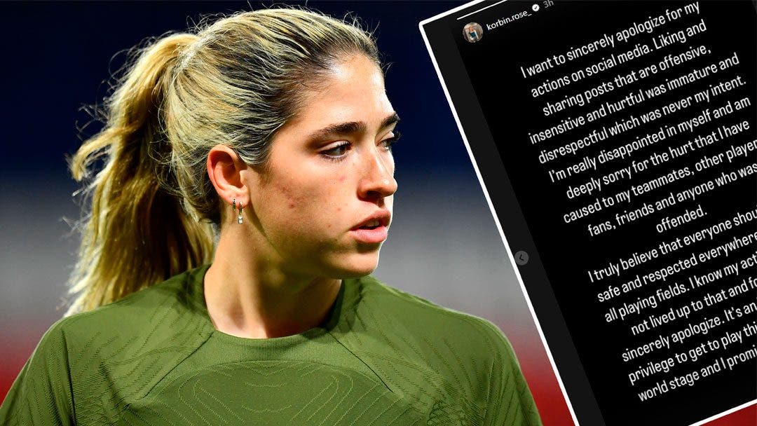 Korbin Albert comparte mensajes homófobos y provoca una crisis en el equipo femenino de fútbol de USA