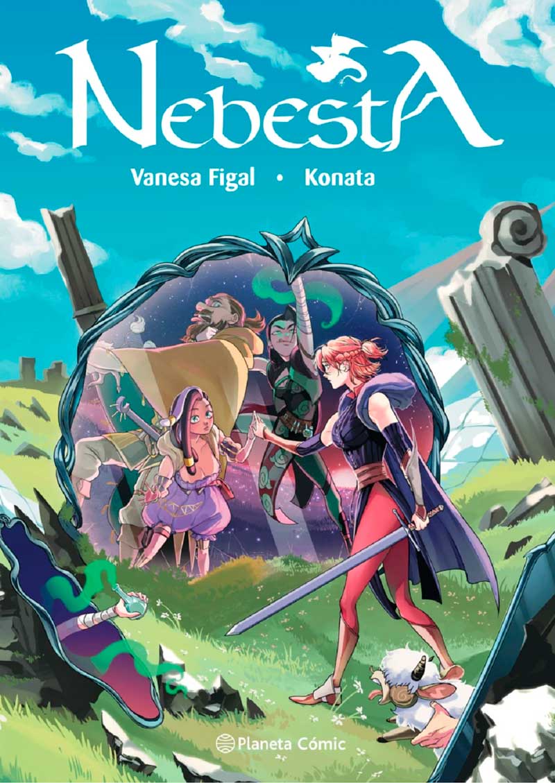 Portada del manga de Nebesta