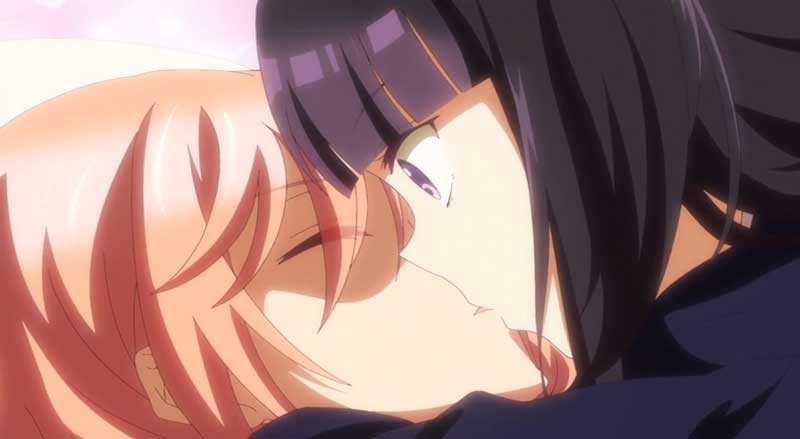 Yuma besa por primera vez a Hotaru cuando siempre fue al revés