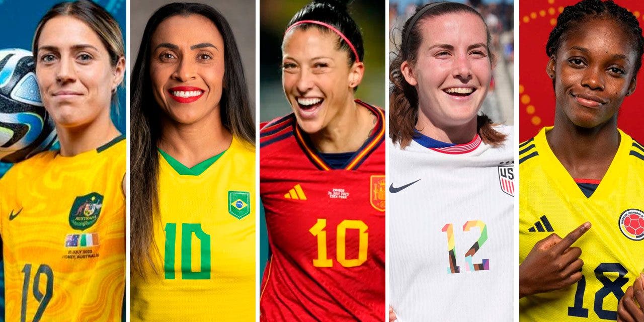 30 futbolistas lesbianas que representarán a sus países en los Juegos  Olímpicos de París 2024 • Lesbicanarias