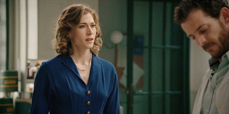 Marta y Luis discutiendo