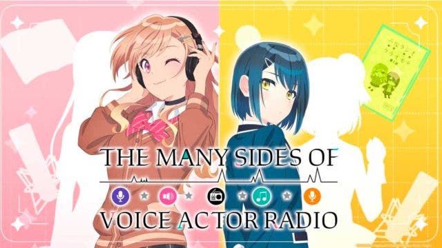 A couple of girls wearing headphones