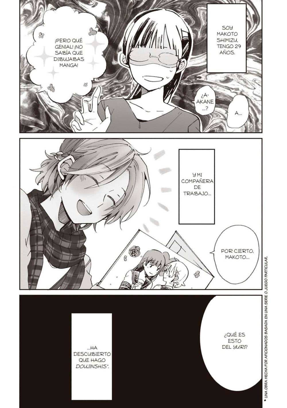 Akane se hace la encontradiza con Makoto en el evento yuri