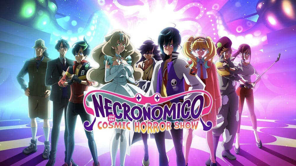 Protagonistas del anime yuri Necronomico no Cosmic Horror Show