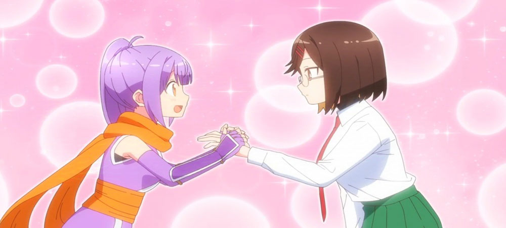 Konoha Koga y Satoko Kusagakure anime yuri